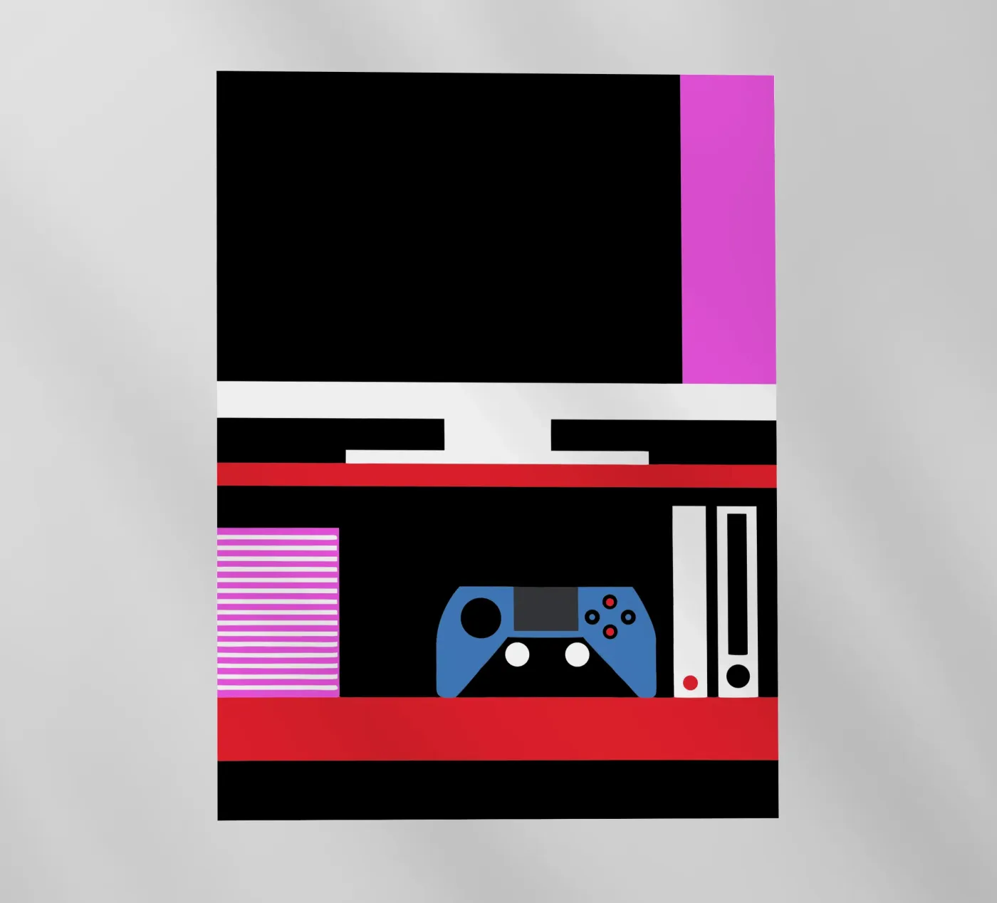 Console Game pellicola backlit da LOOK DIFFERENT