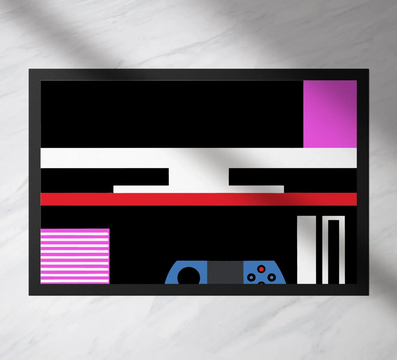 Console Game doormat by LOOK DIFFERENT