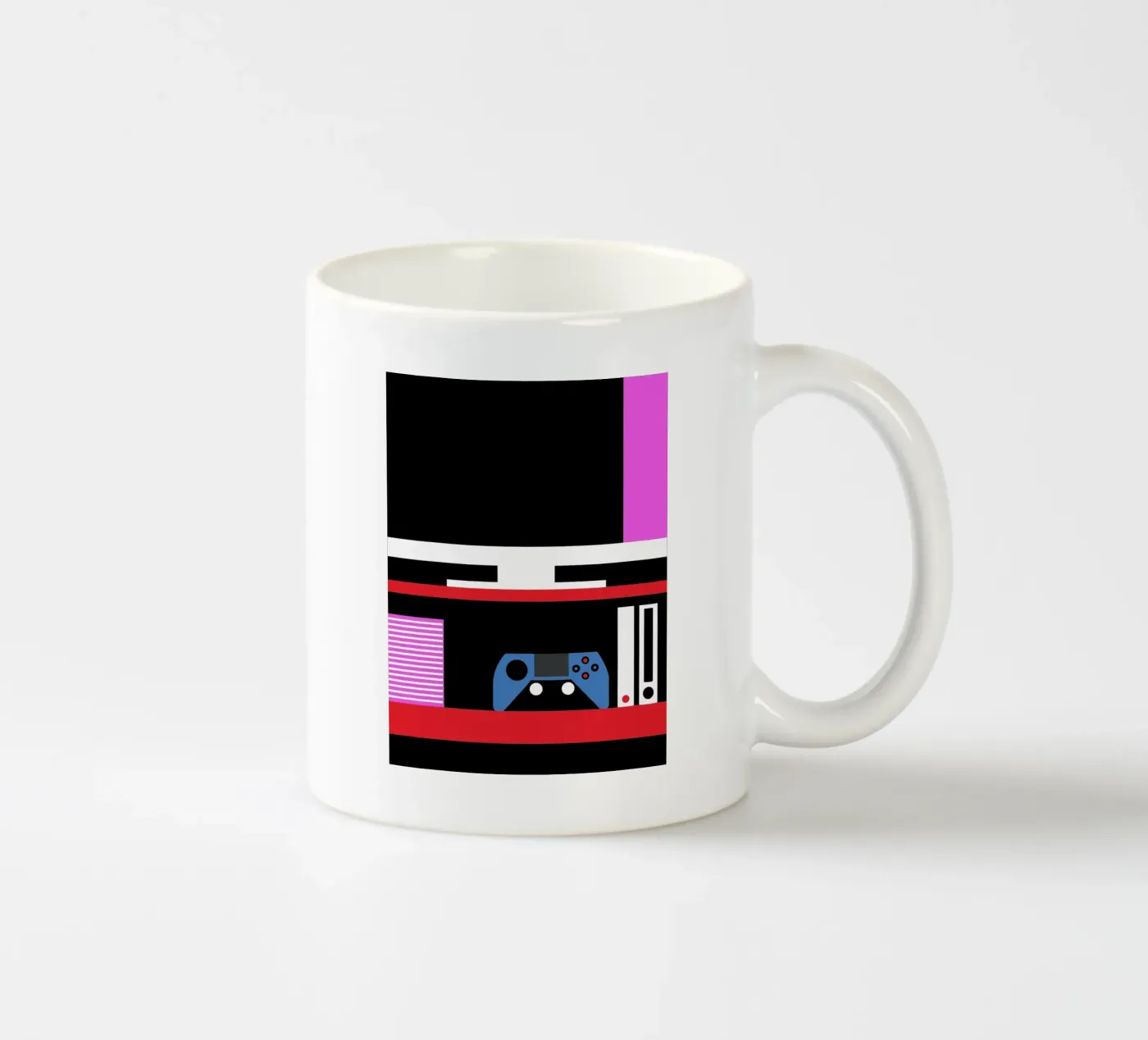 Console Game ceramic mug by LOOK DIFFERENT