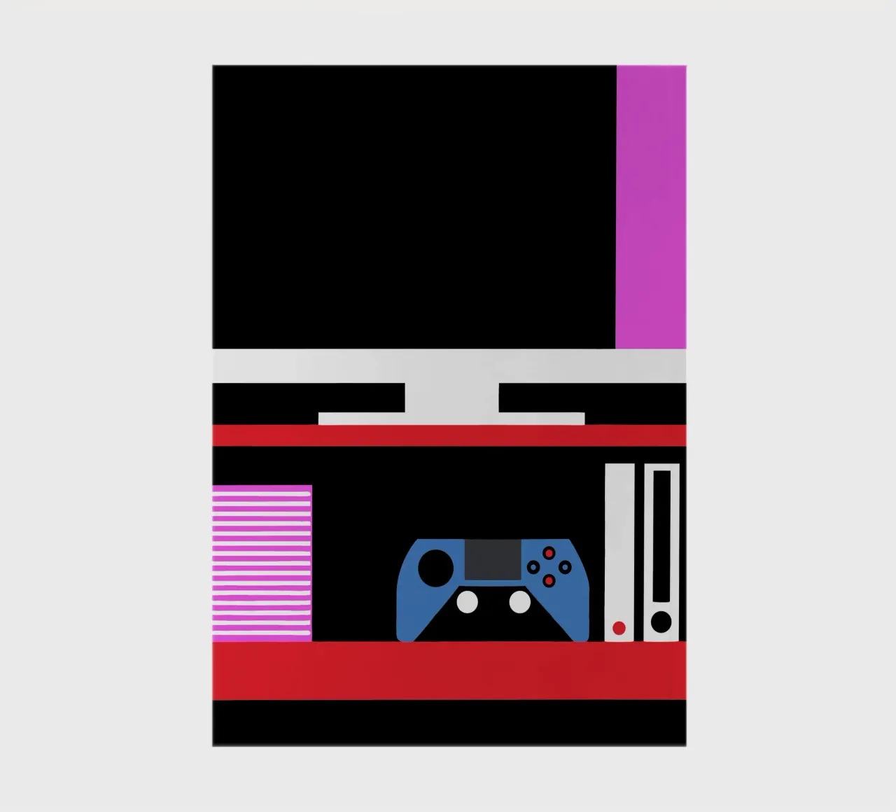 Console Game carnet de notes de LOOK DIFFERENT