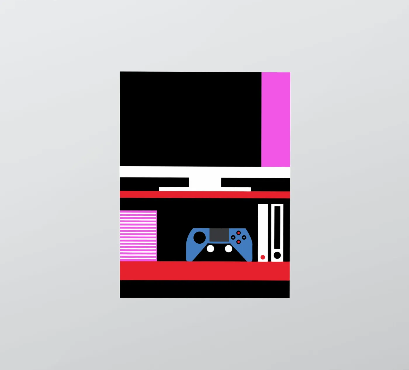 Gioco per console adesivo da LOOK DIFFERENT