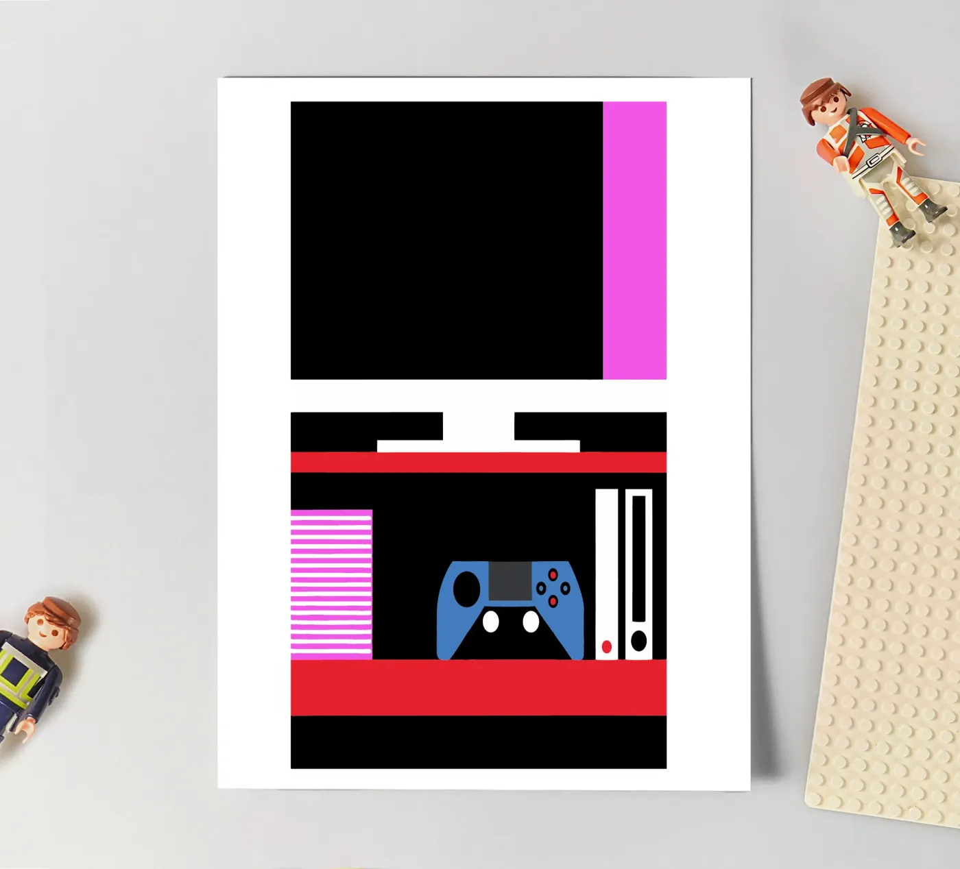 Console Game sticker sheet by LOOK DIFFERENT