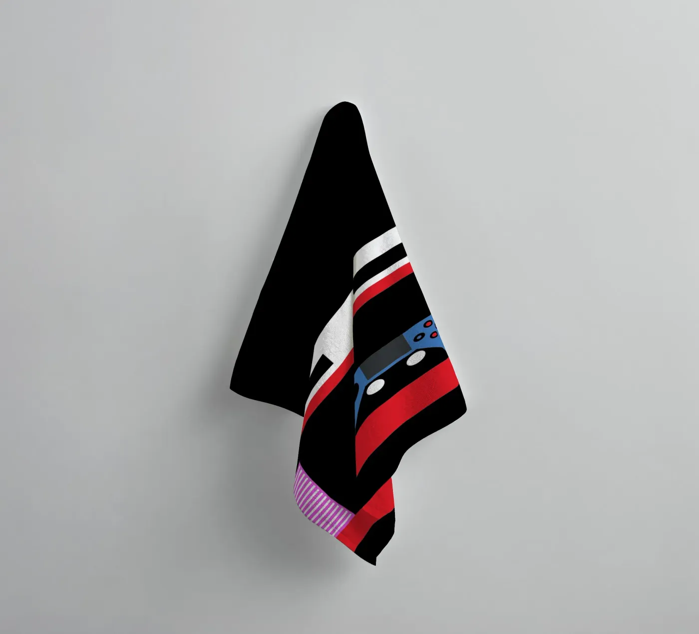 Console Game towel by LOOK DIFFERENT