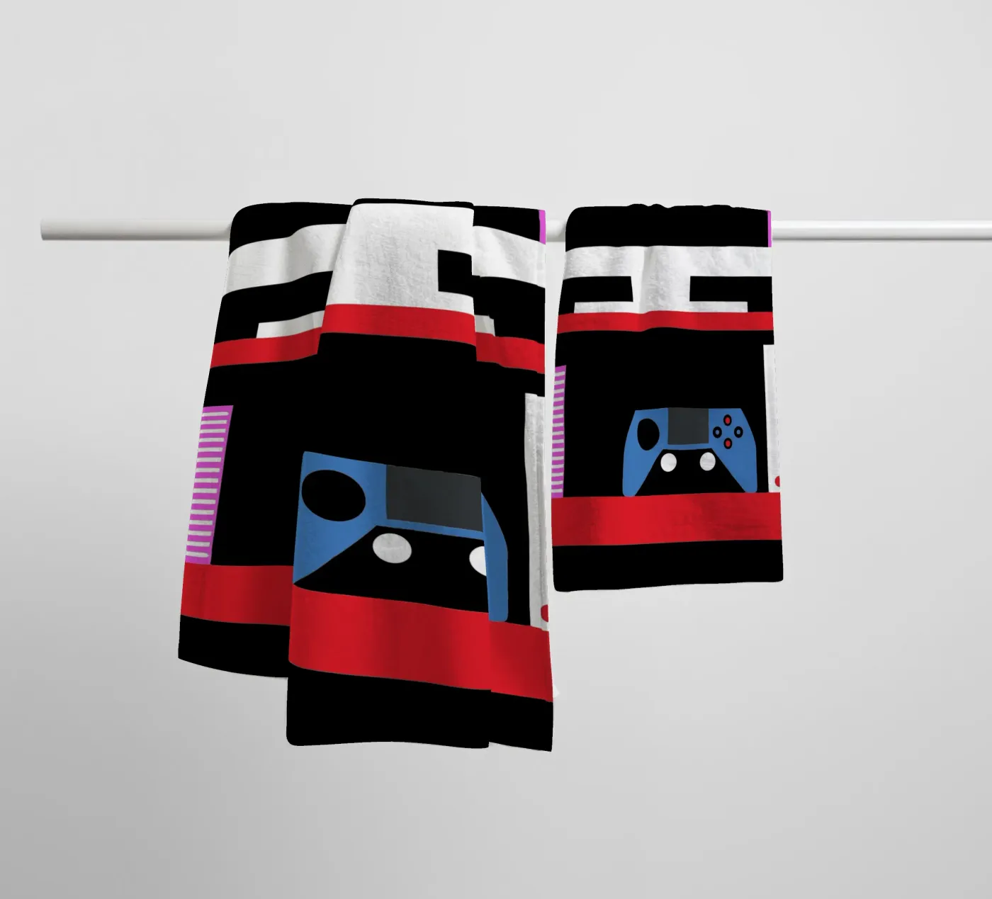 Console Game towel by LOOK DIFFERENT