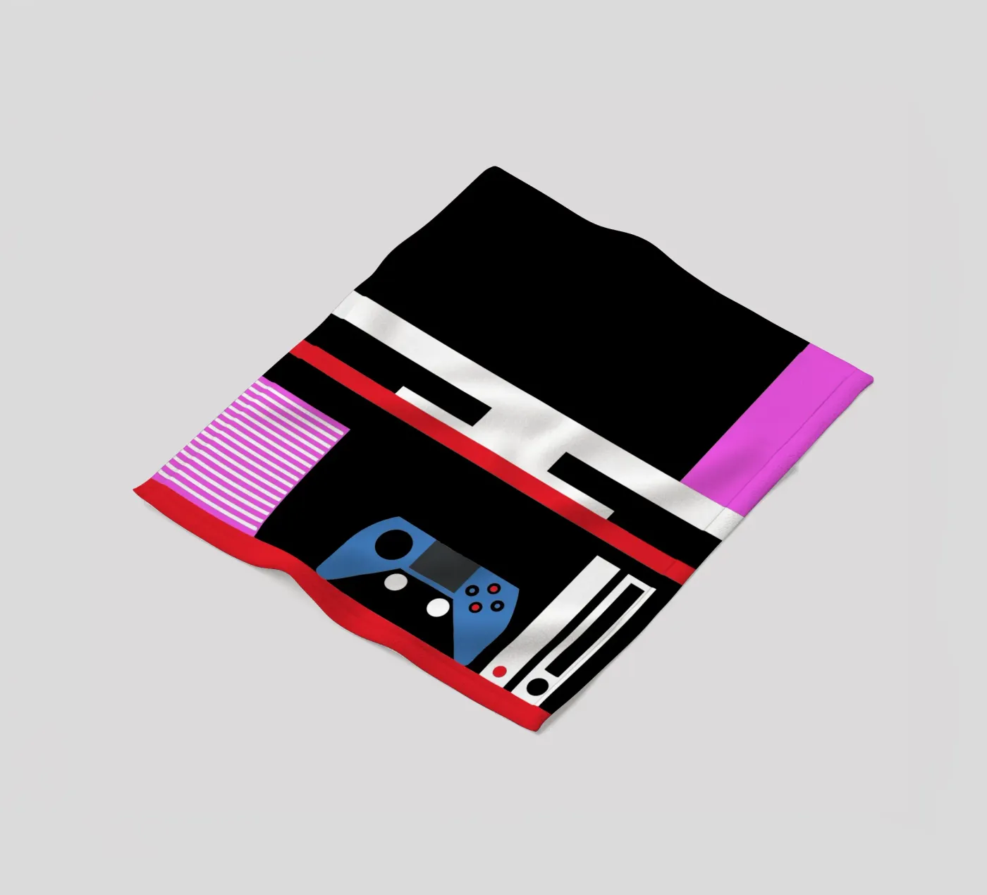 Gioco per console coperta in pile da LOOK DIFFERENT