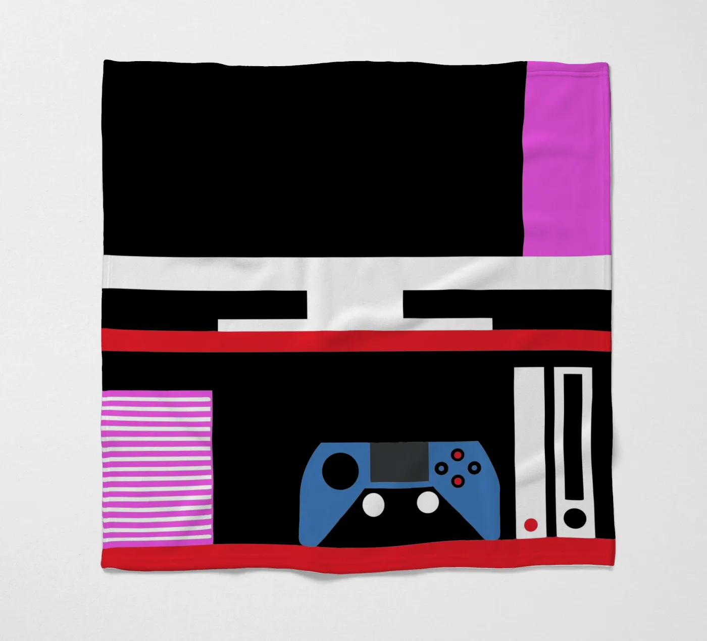 Gioco per console coperta in pile da LOOK DIFFERENT