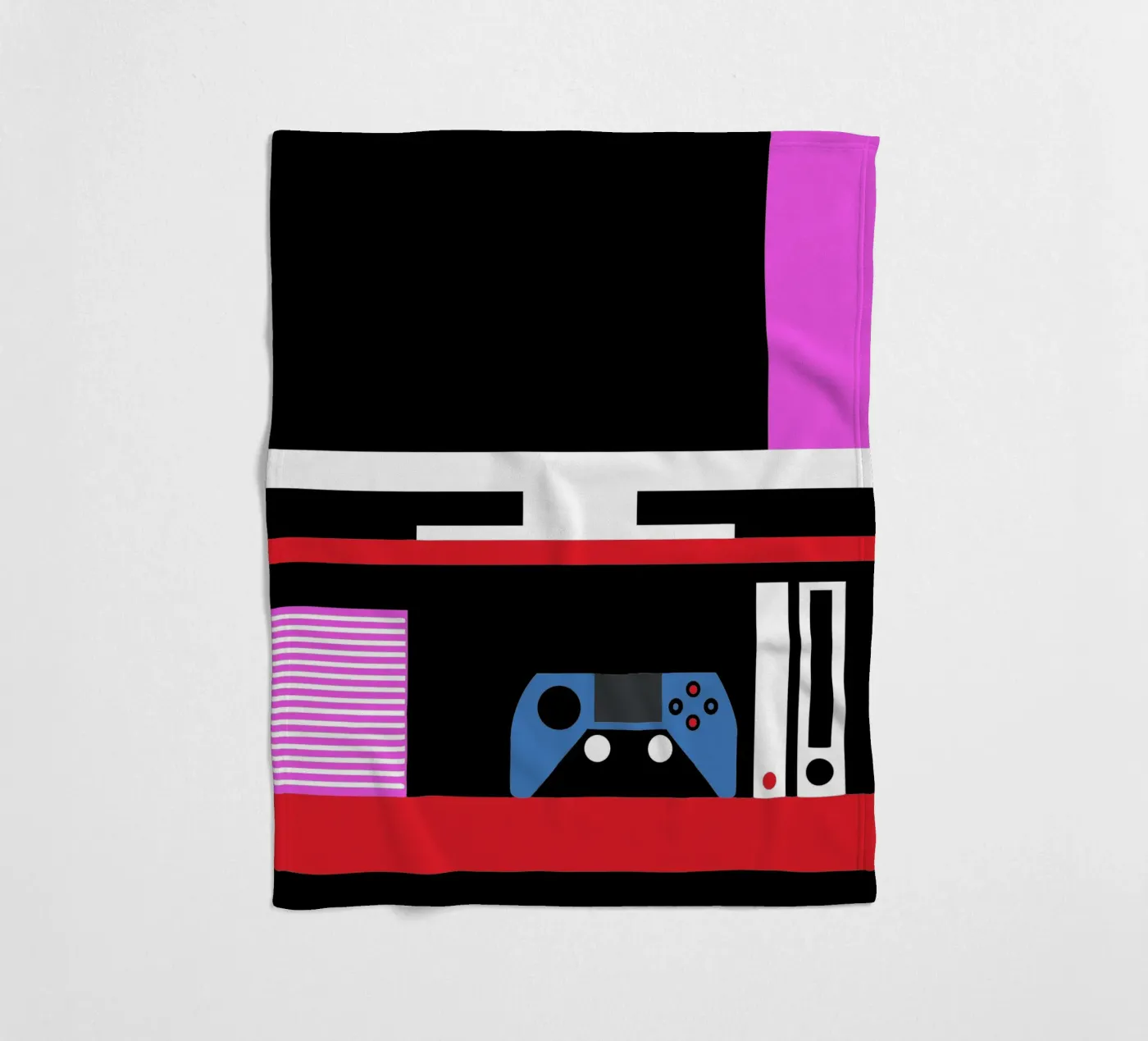 Gioco per console coperta in pile da LOOK DIFFERENT
