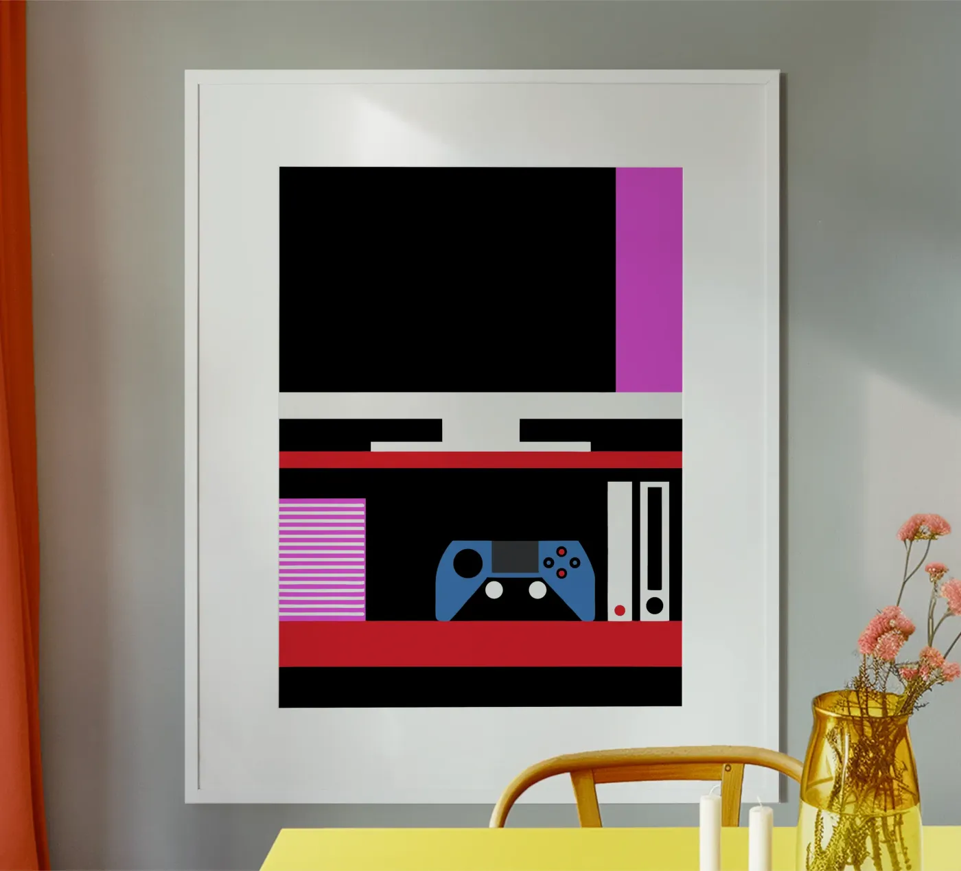 Console Game poster by LOOK DIFFERENT