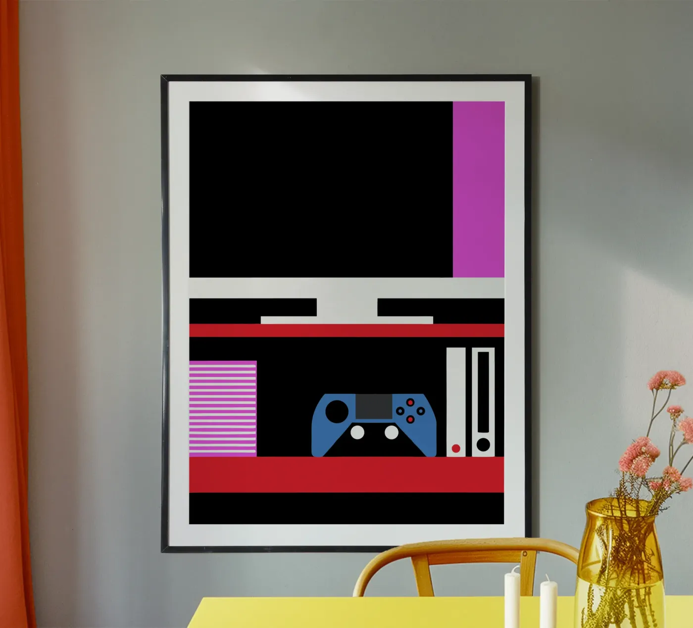 Console Game poster by LOOK DIFFERENT