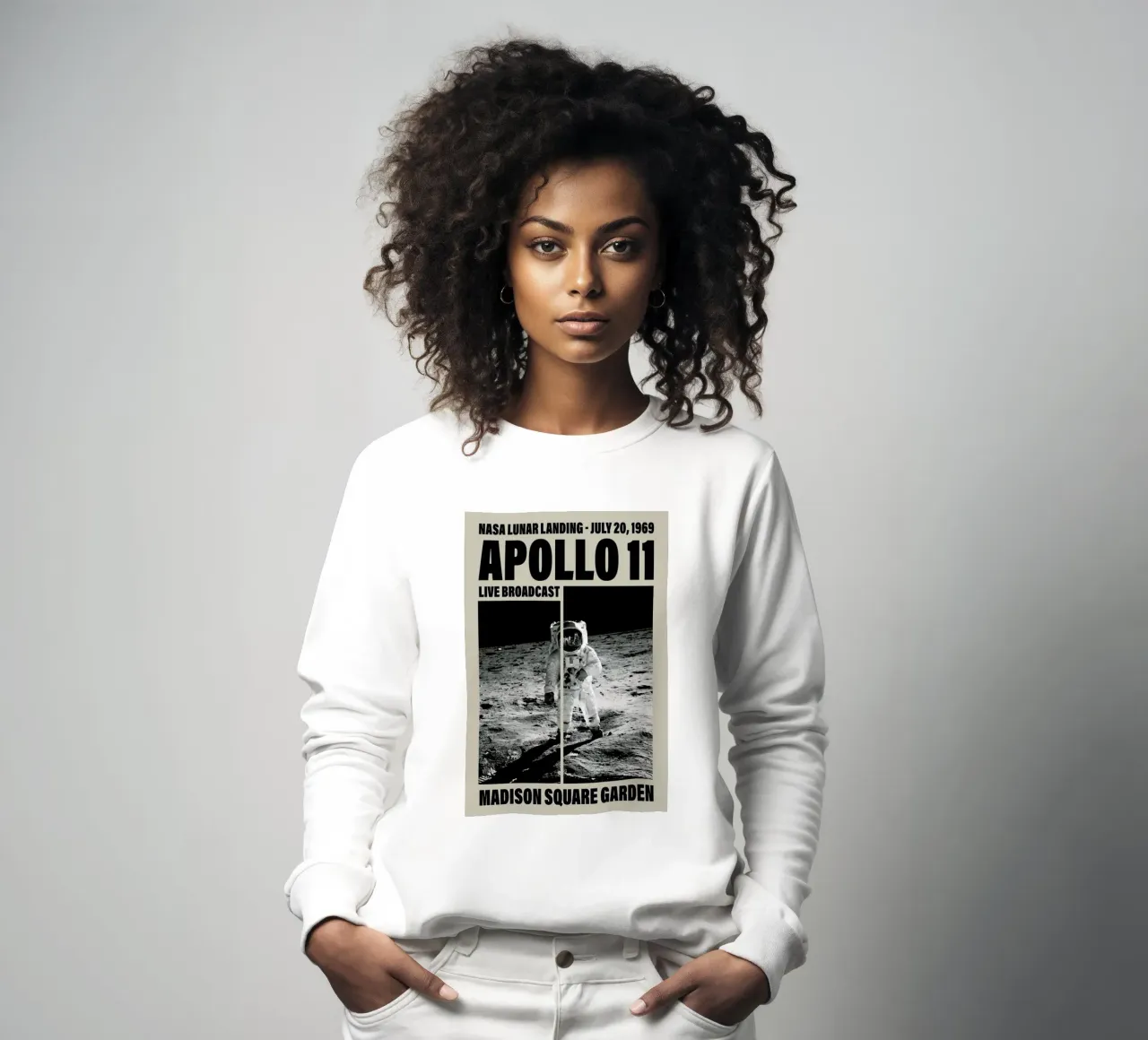 Apollo 11, Madison Square Garden felpa da Vintage by JUNIQE