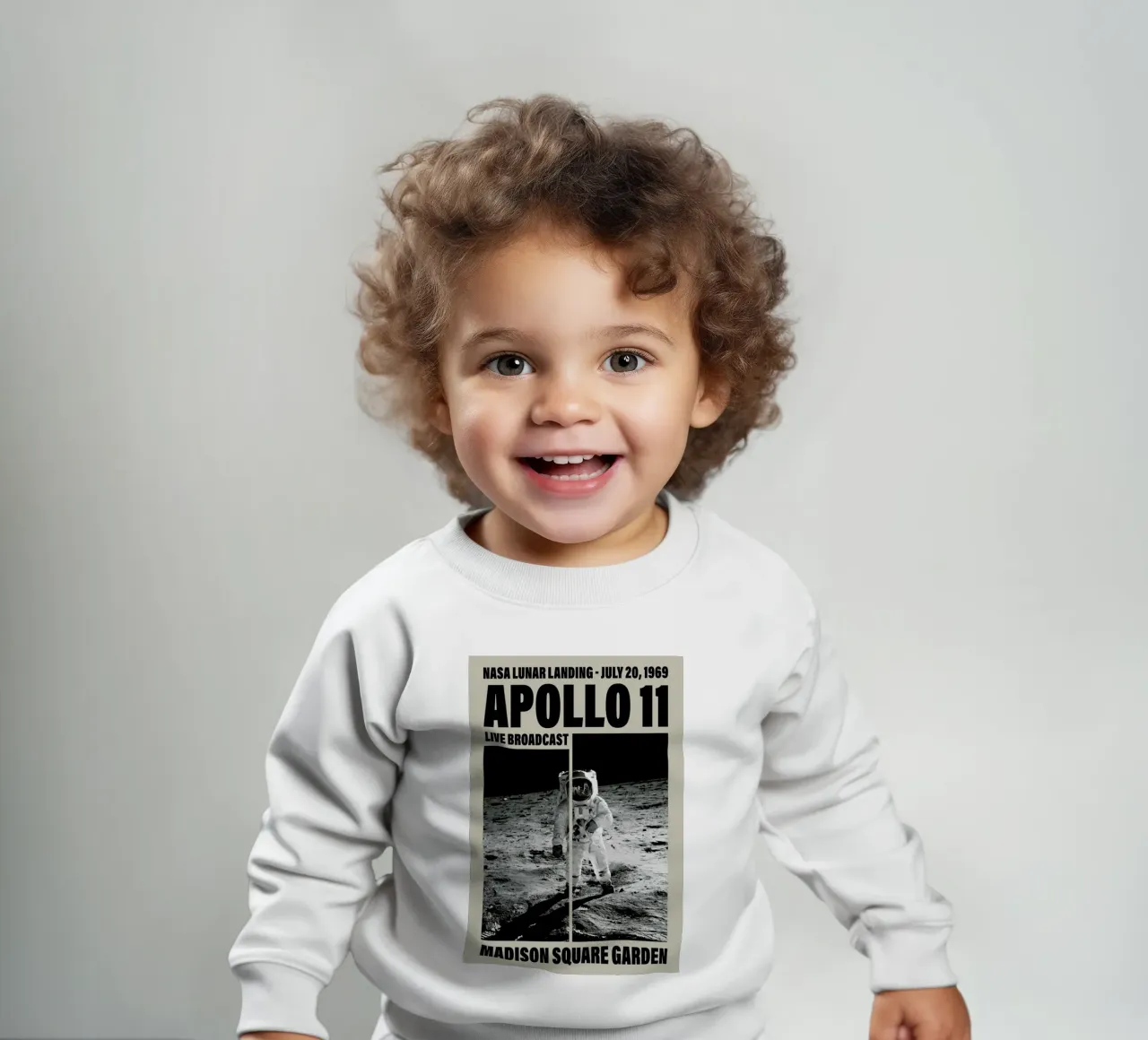 Apollo 11, Madison Square Garden felpa neonato da Vintage by JUNIQE