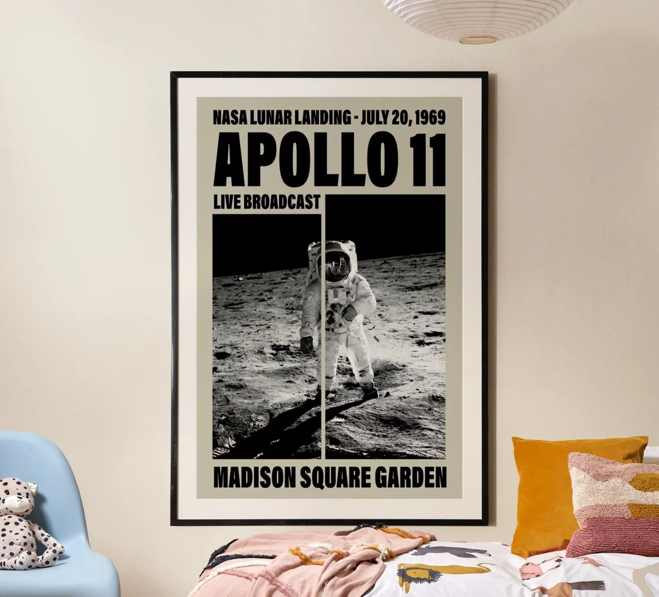 Apollo 11, Madison Square Garden carta hahnemühle da Vintage by JUNIQE