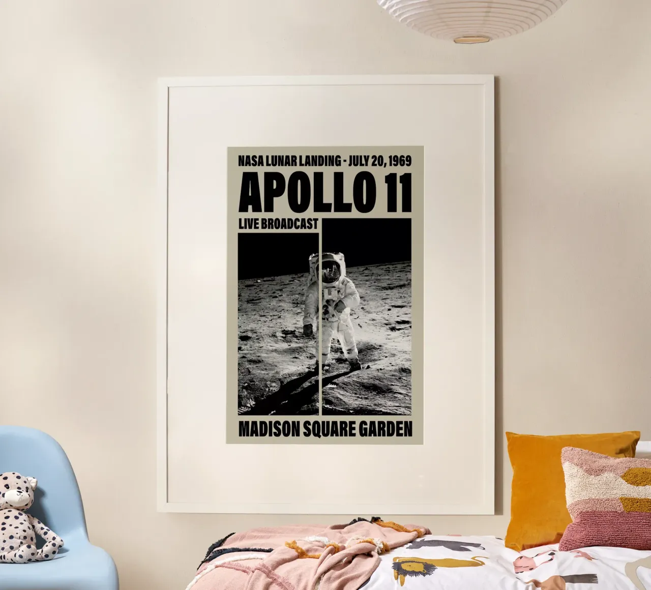 Apollo 11, Madison Square Garden carta hahnemühle da Vintage by JUNIQE