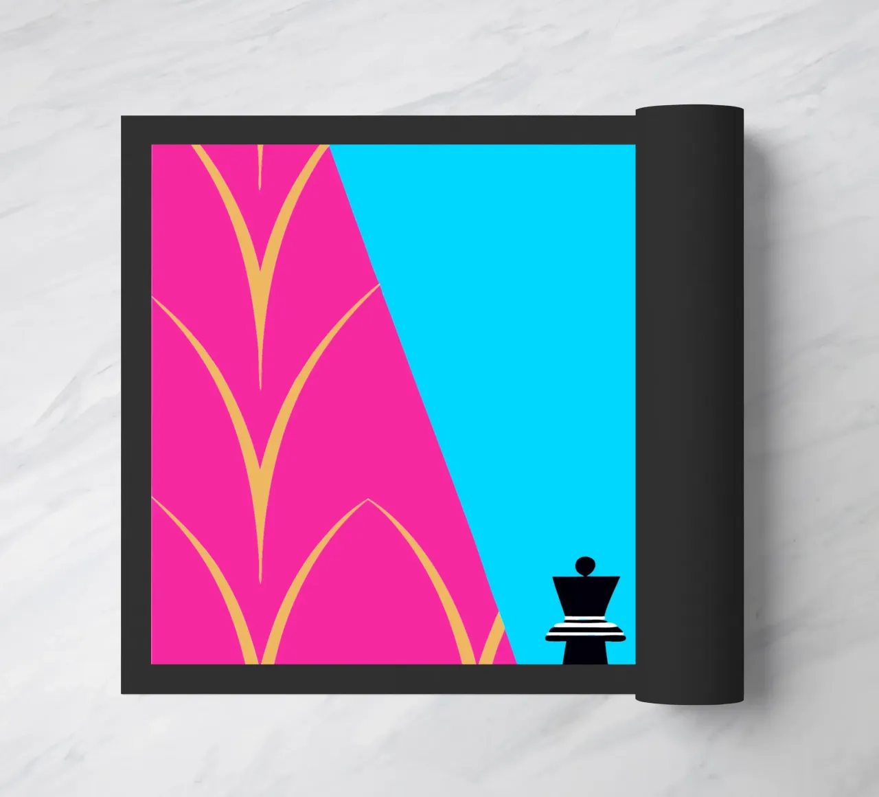 Chess doormat by LOOK DIFFERENT