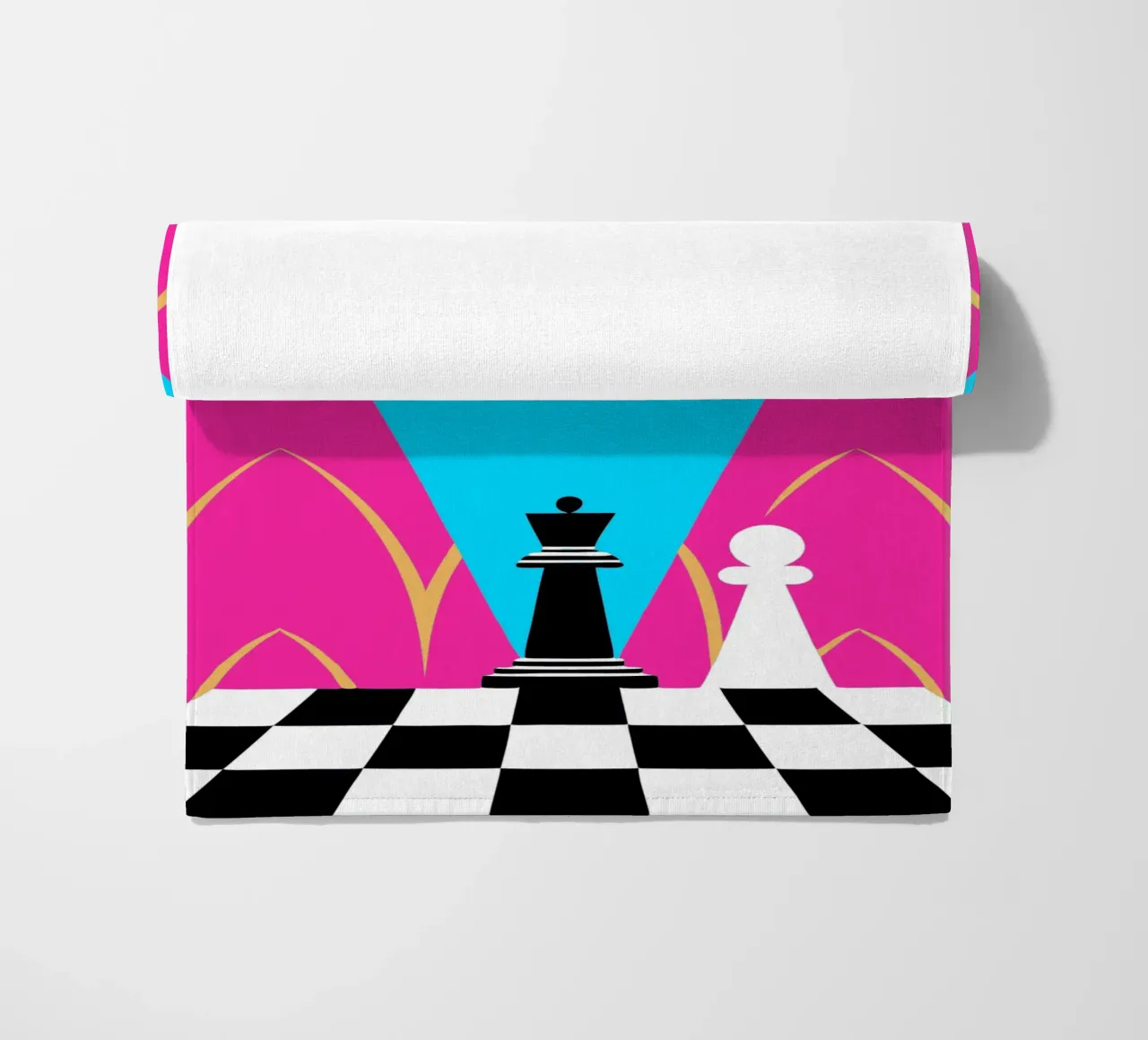 Scacchi telo mare da LOOK DIFFERENT