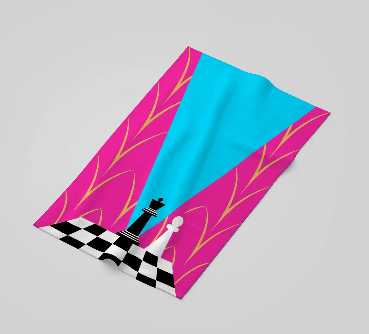 Scacchi telo mare da LOOK DIFFERENT