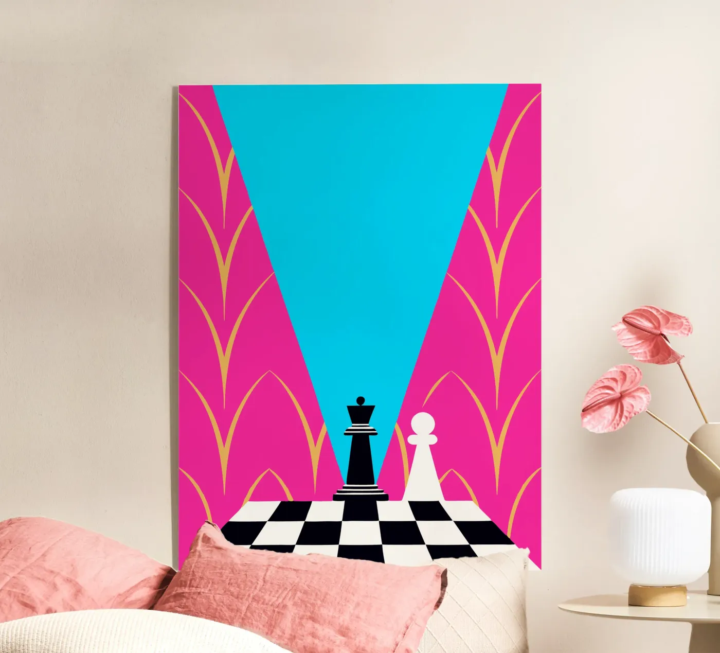 Schach Acryl-Glas von LOOK DIFFERENT