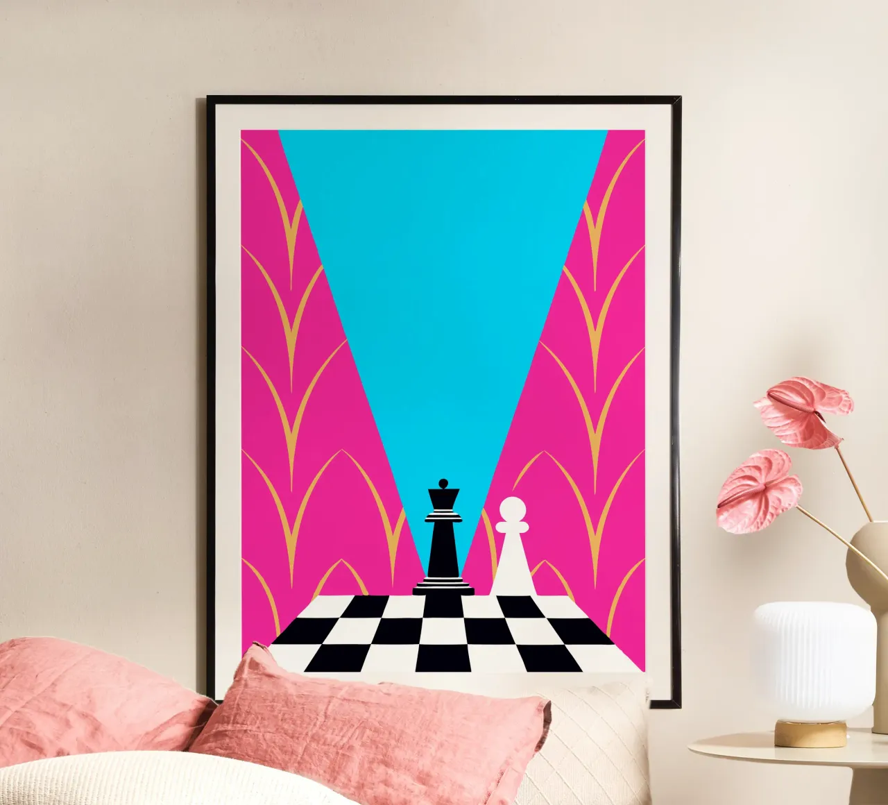 Scacchi poster da LOOK DIFFERENT