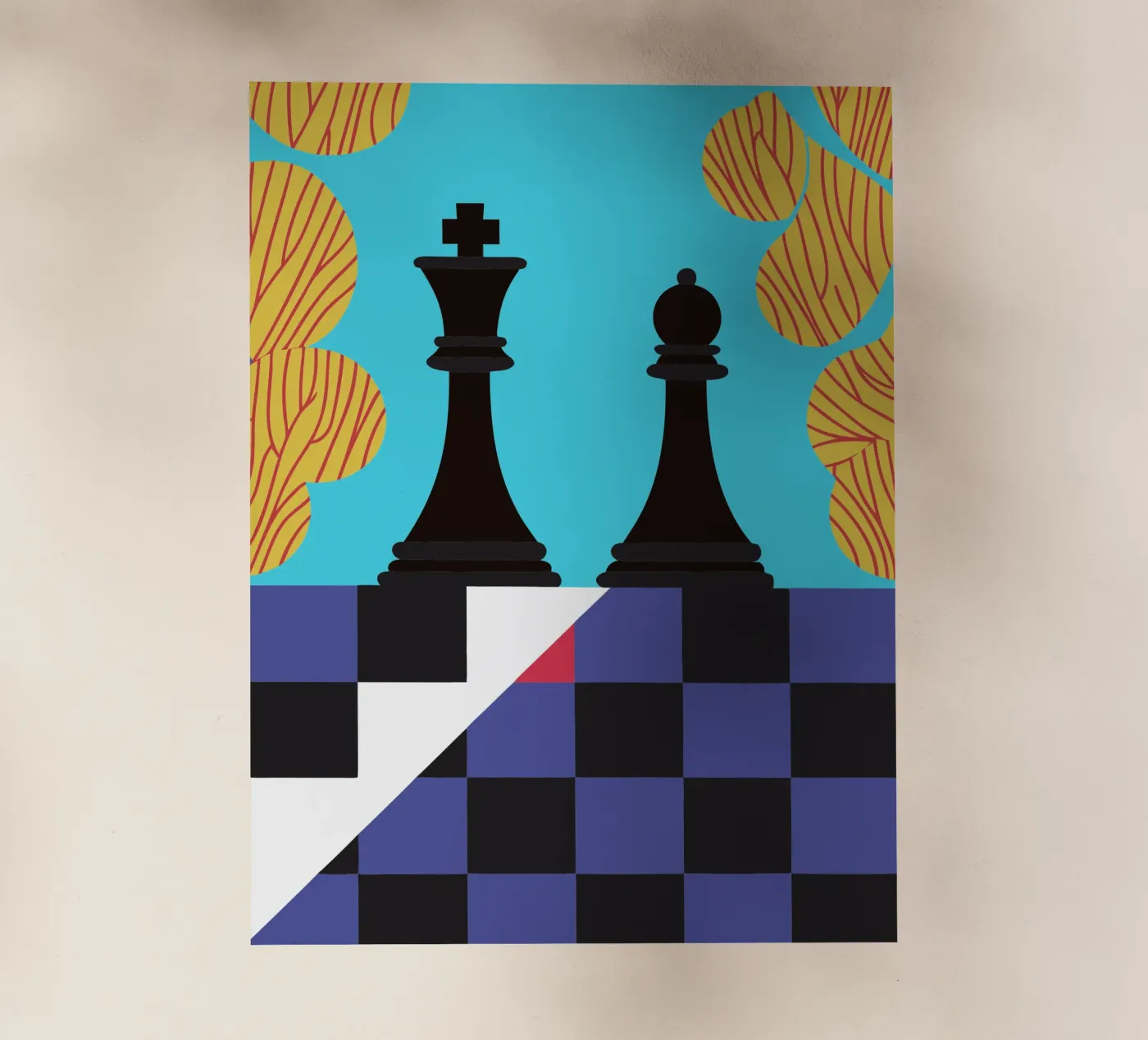 Scacchi pellicola backlit da LOOK DIFFERENT