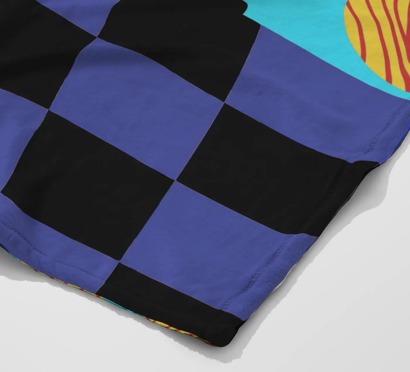 Chess Fleecedecke von LOOK DIFFERENT