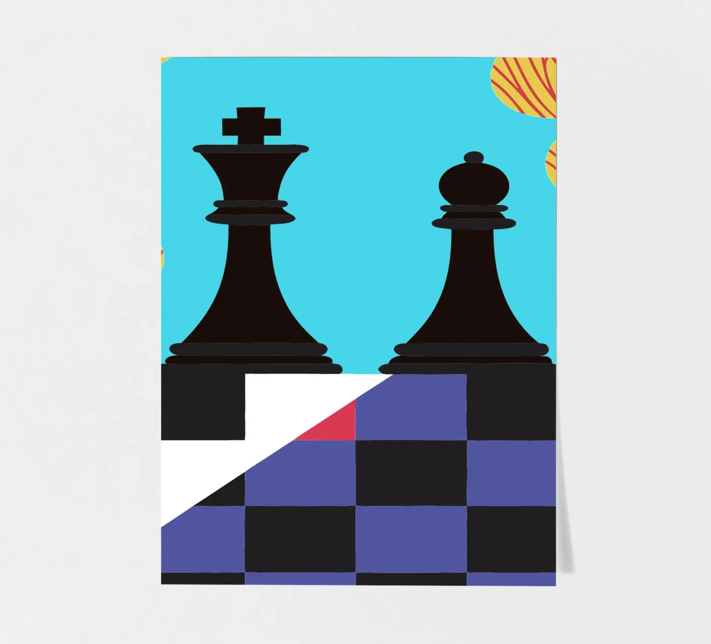Chess sticker sheet by LOOK DIFFERENT