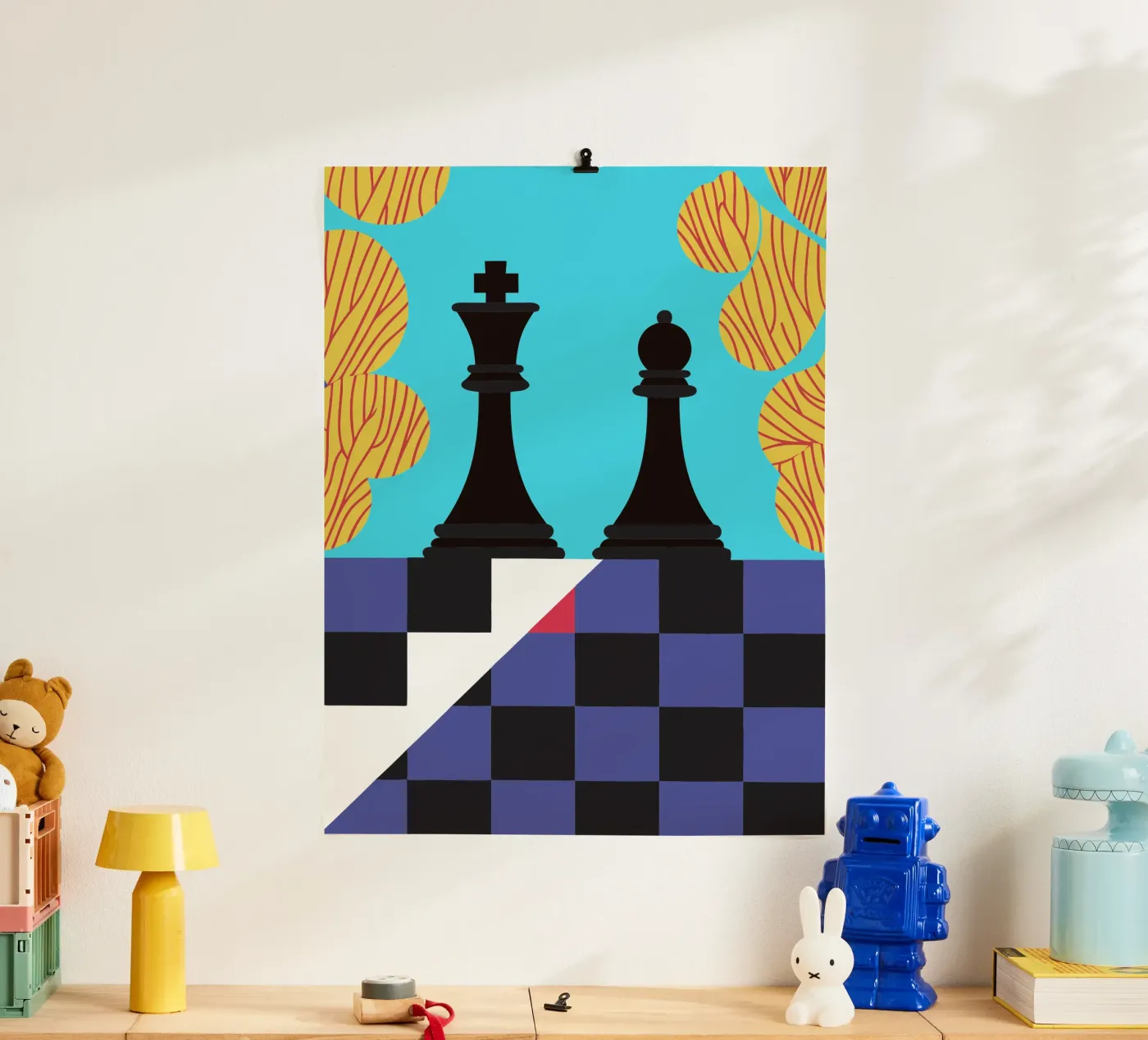 Scacchi poster da LOOK DIFFERENT