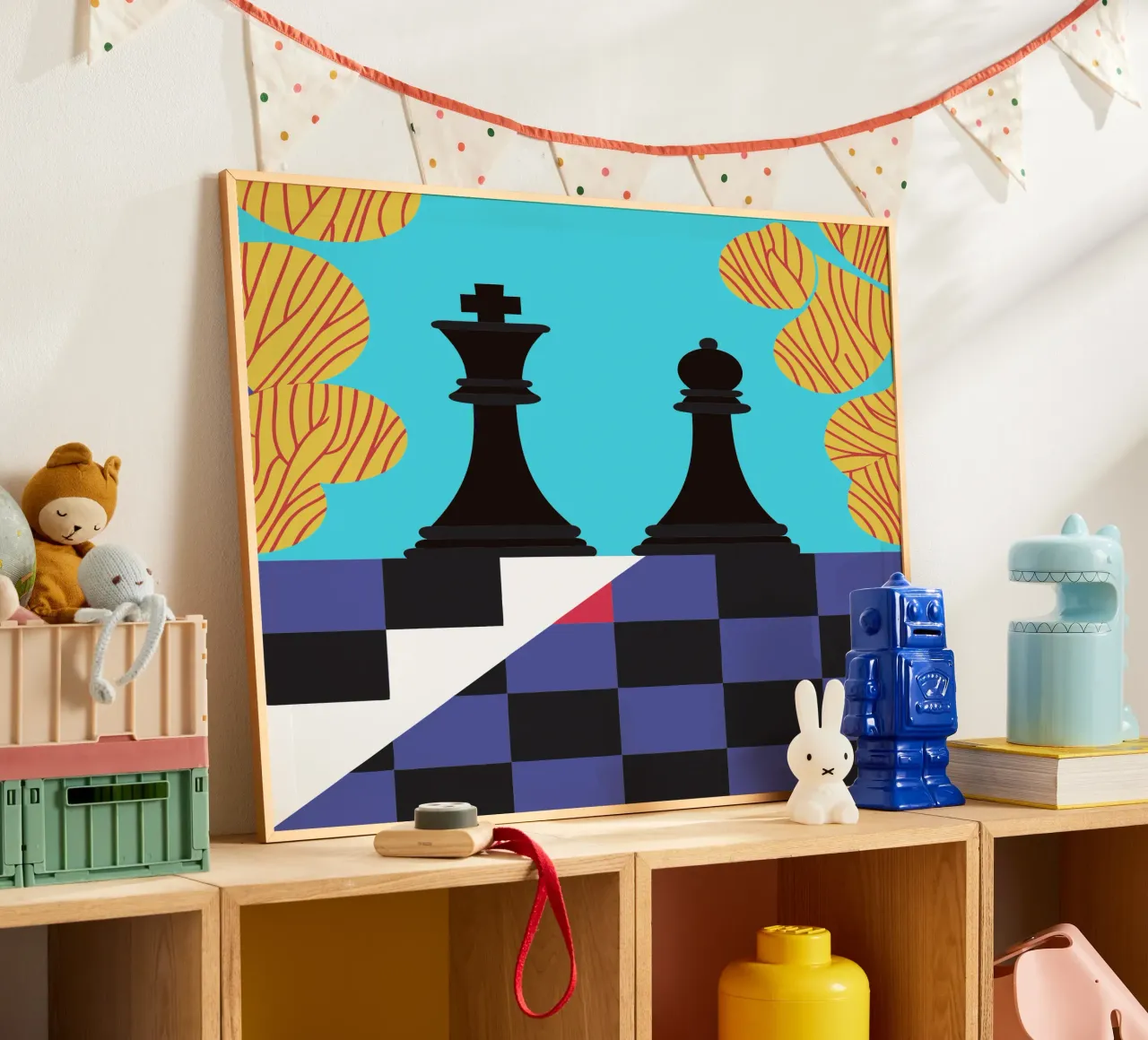 Chess poster by LOOK DIFFERENT