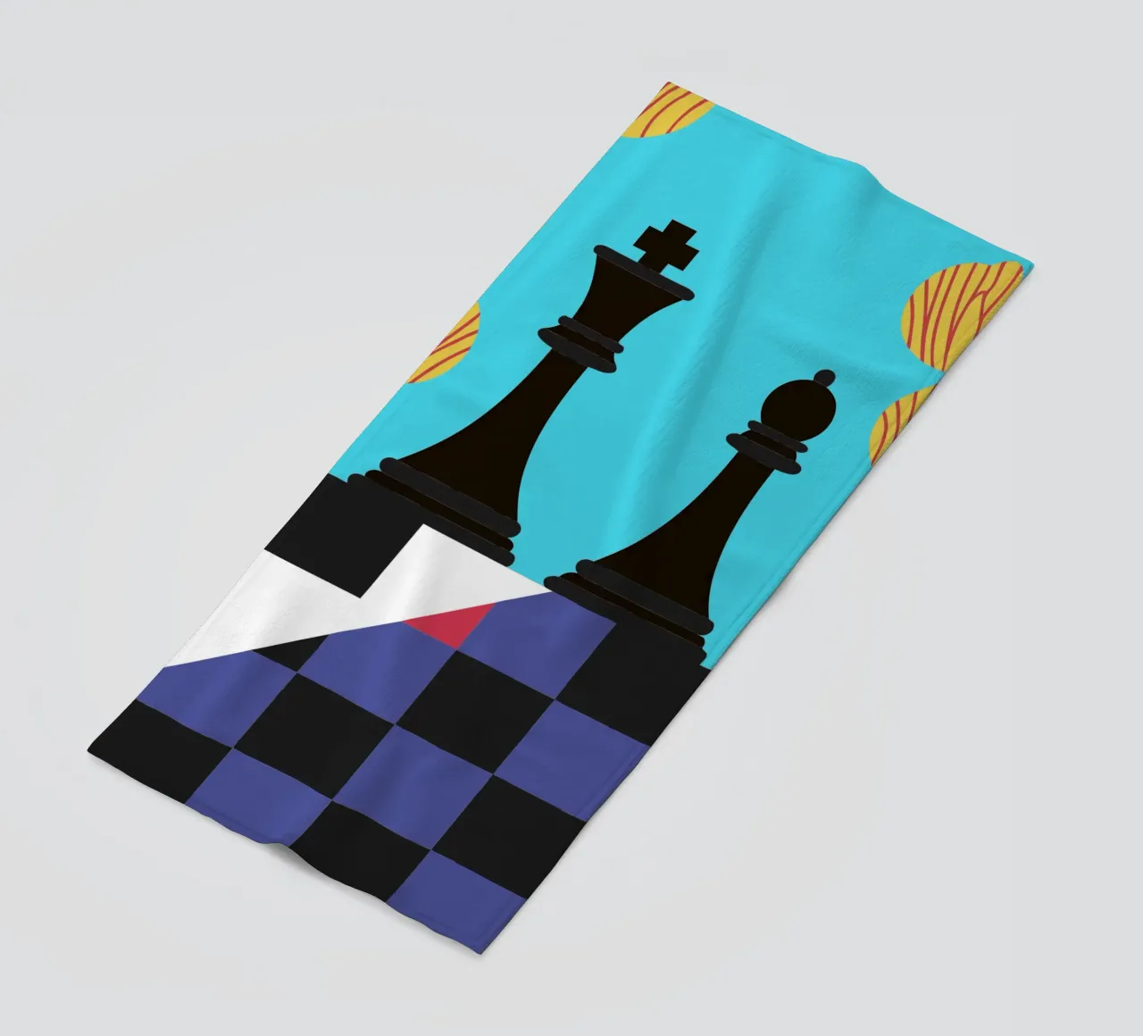 Scacchi telo mare da LOOK DIFFERENT