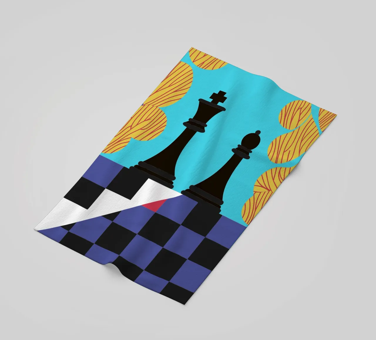 Scacchi telo mare da LOOK DIFFERENT