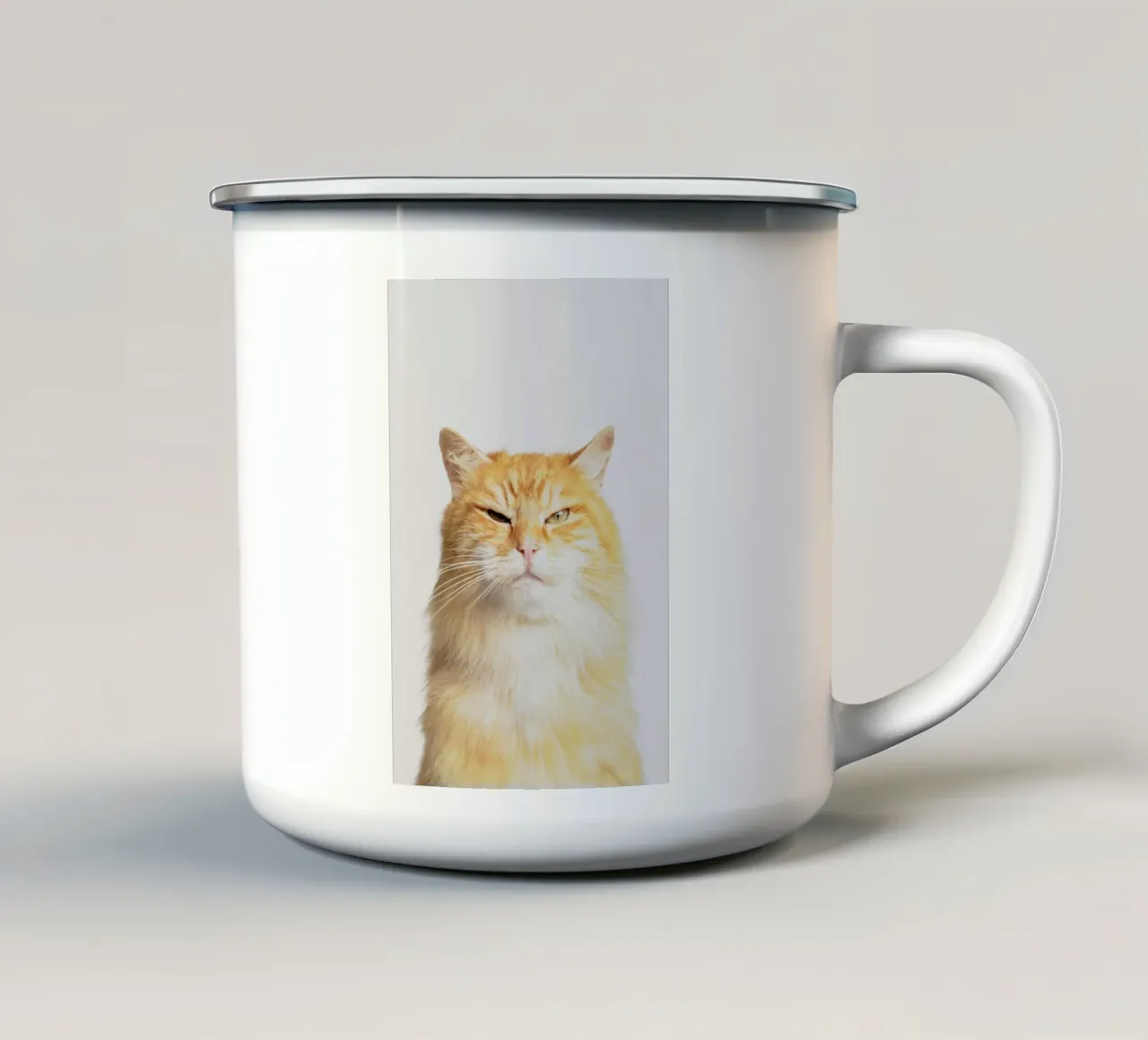 Scowl tazza in smalto da Paws & Claws