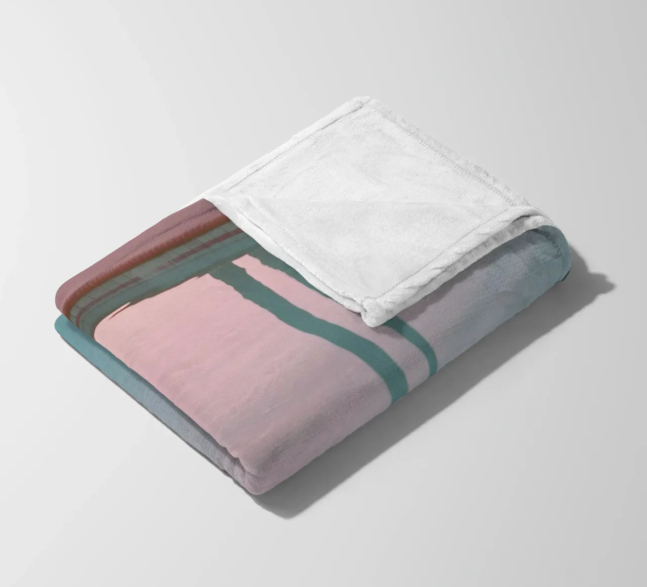USA SérIA I Reflections of palm trees at the pool and a pink sky fleece blanket by Julie Travel Photography