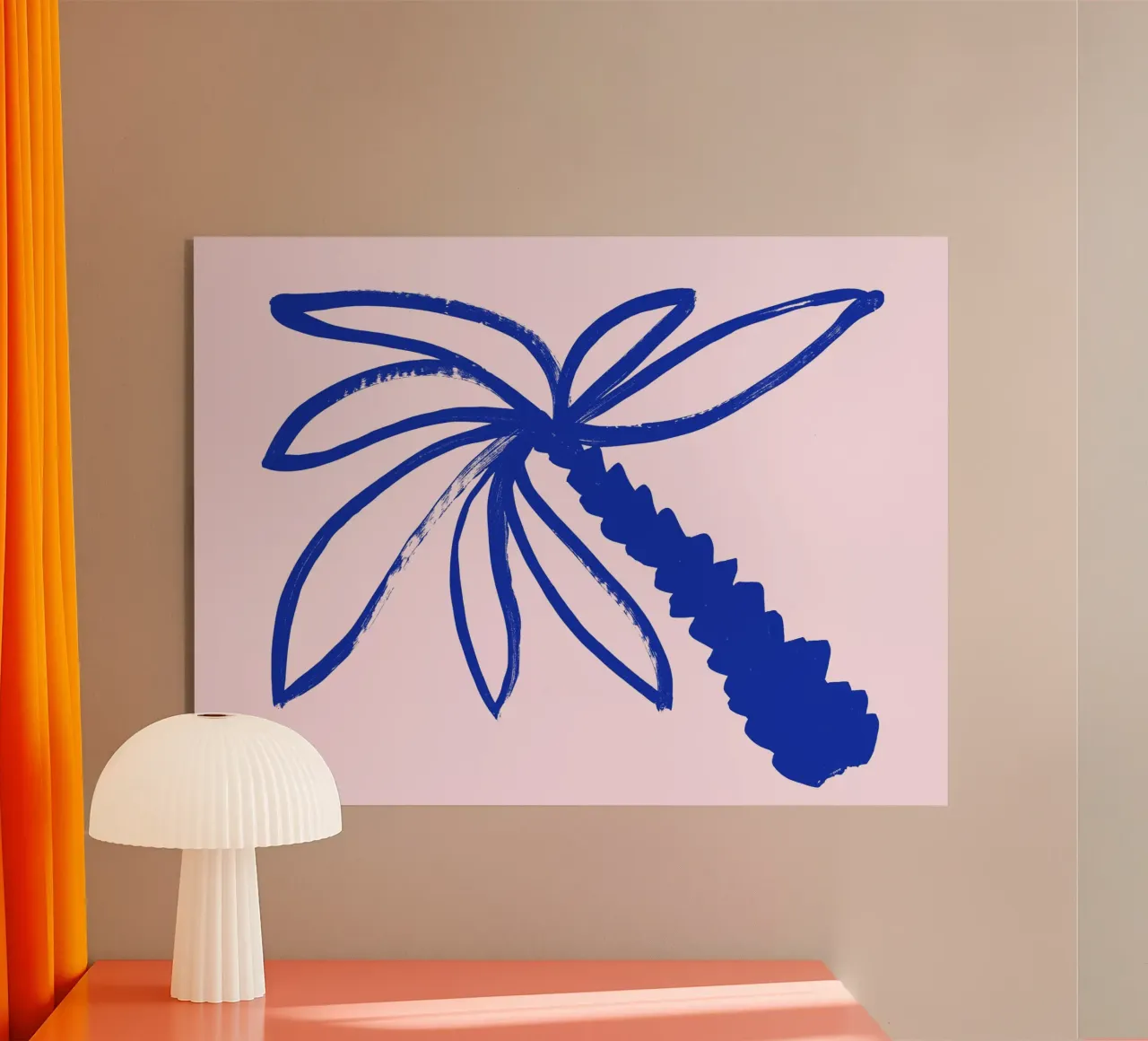 SUN Palm acrylic glass by All Colours