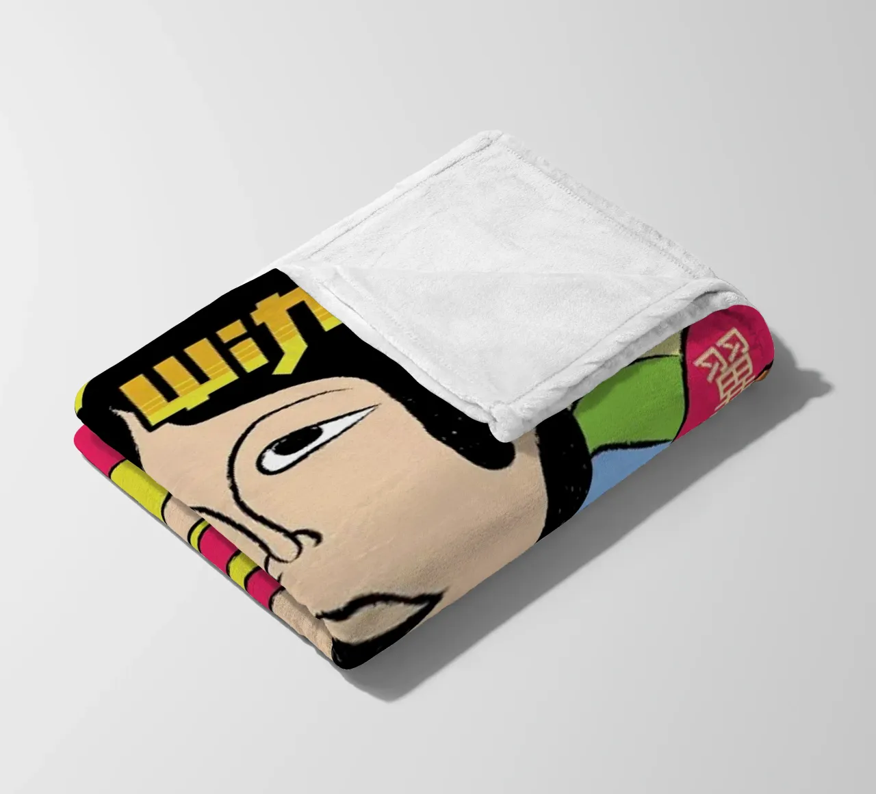 Macca With Wings coperta in pile da Rafa Gomes
