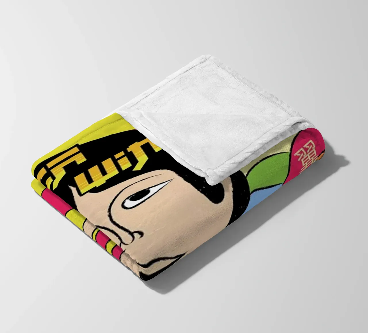 Macca With Wings coperta in pile da Rafa Gomes