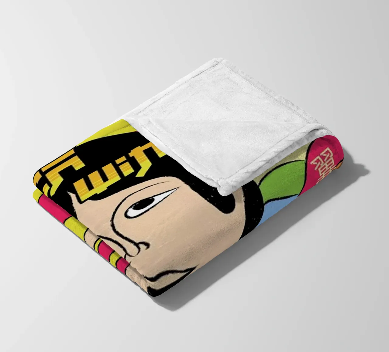 Macca With Wings coperta in pile da Rafa Gomes