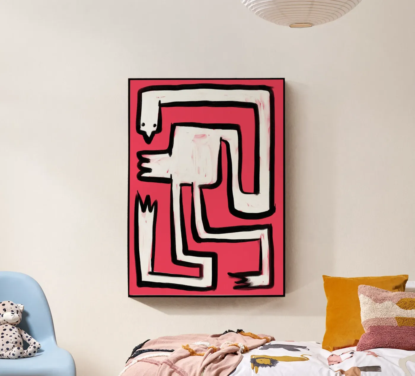 Bird Acryl-Glas von Johannes Lott Illustration