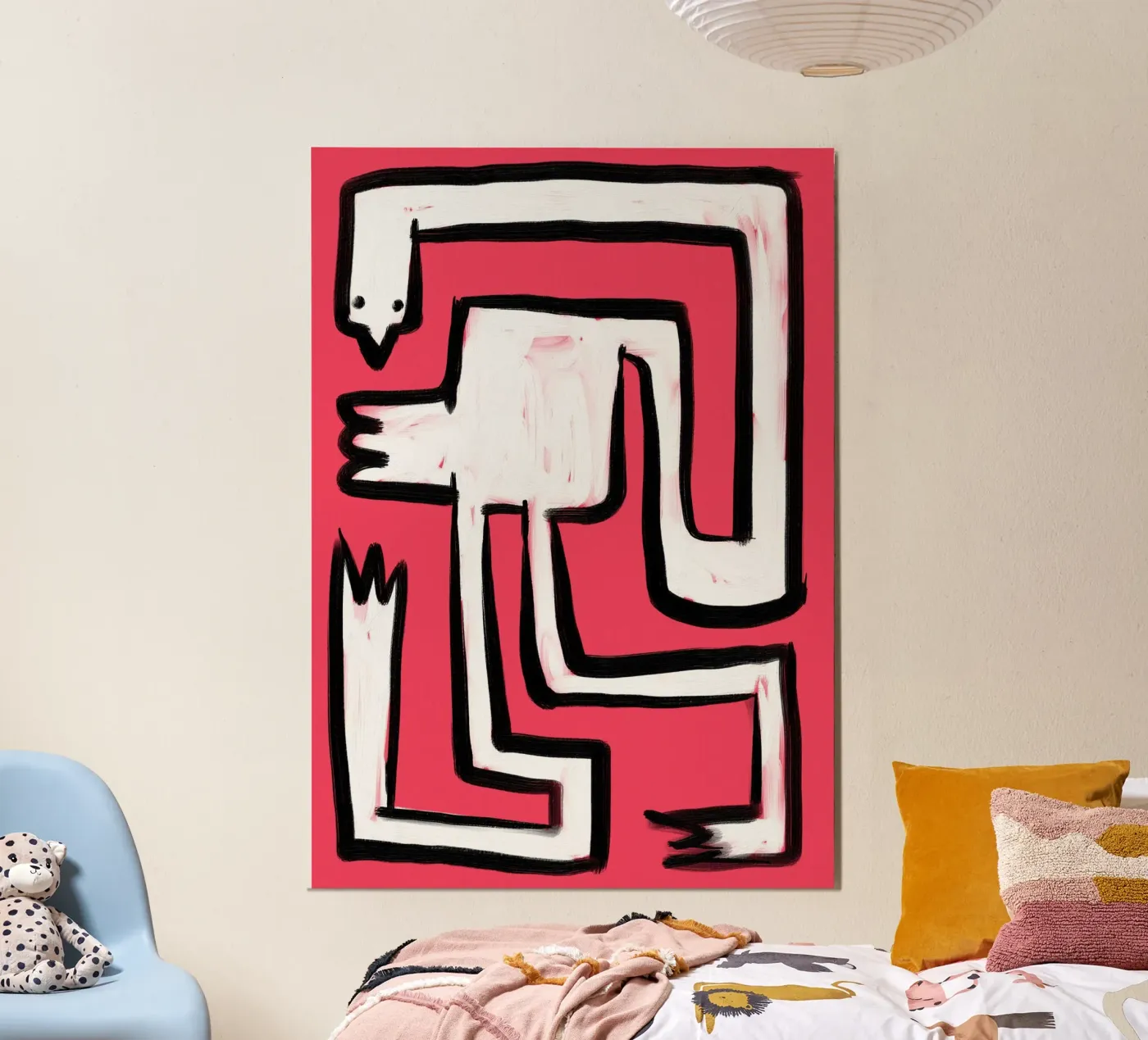 Bird poster by Johannes Lott Illustration