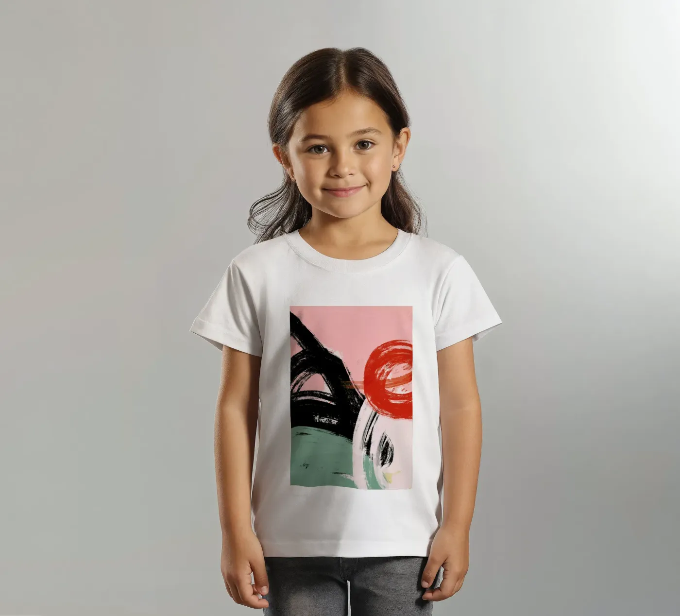 Brushed t-shirt bambini da Jilli Darling Art