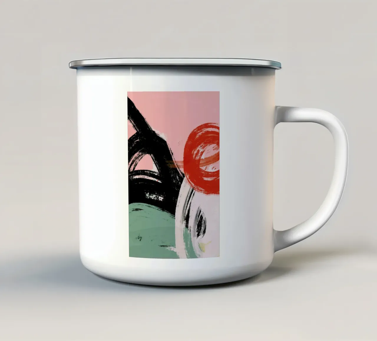 Brushed tazza in smalto da Jilli Darling Art
