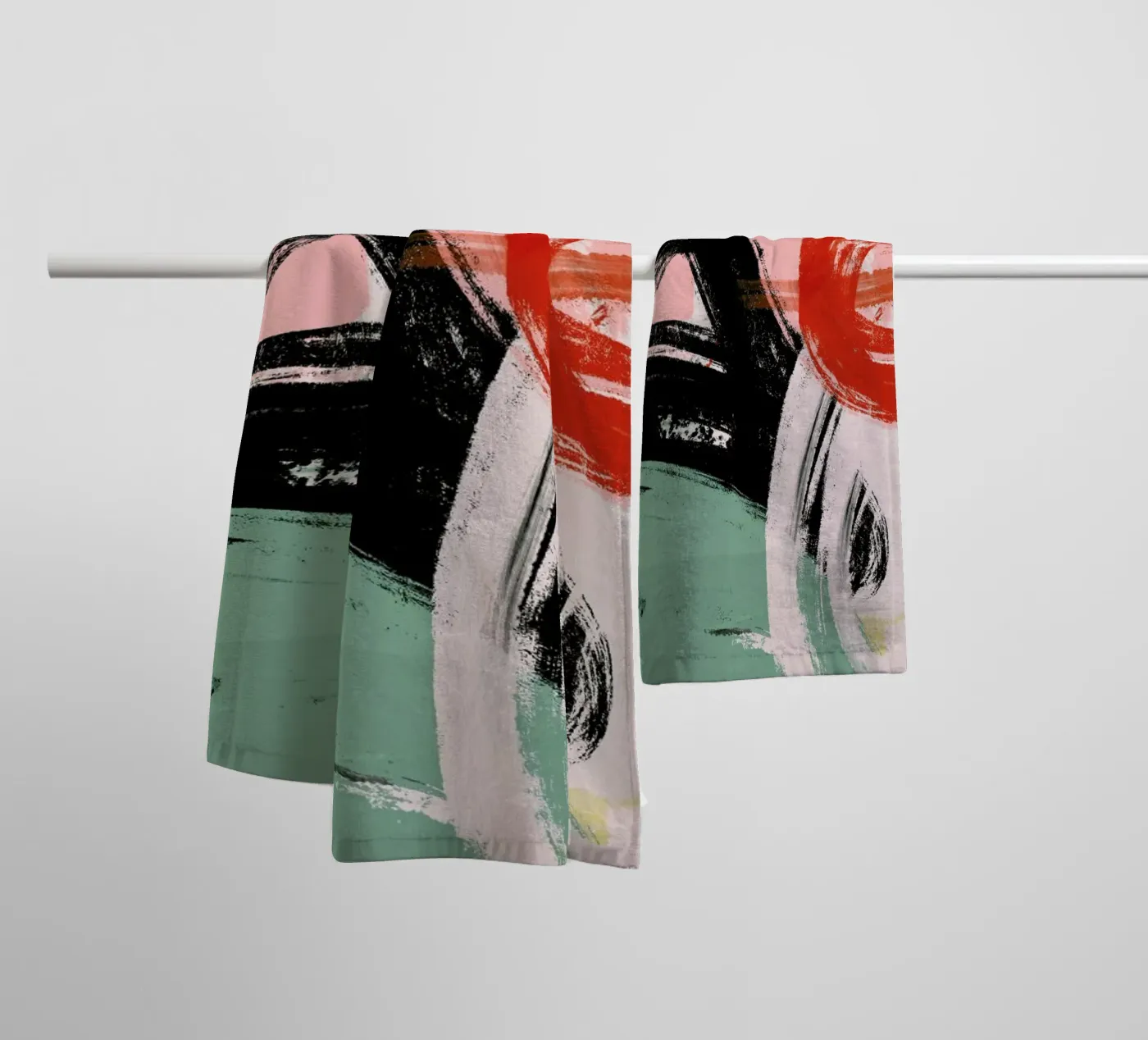 Brushed badhanddoek van Jilli Darling Art