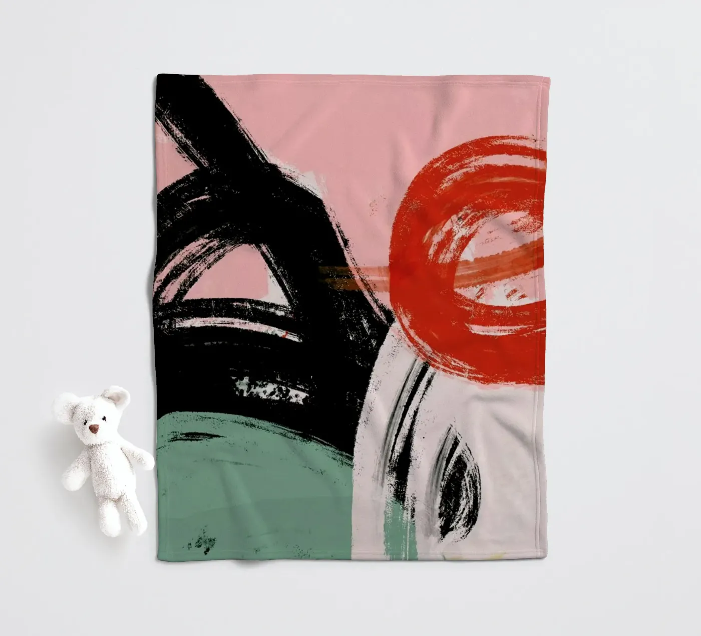 Brushed fleecedeken van Jilli Darling Art