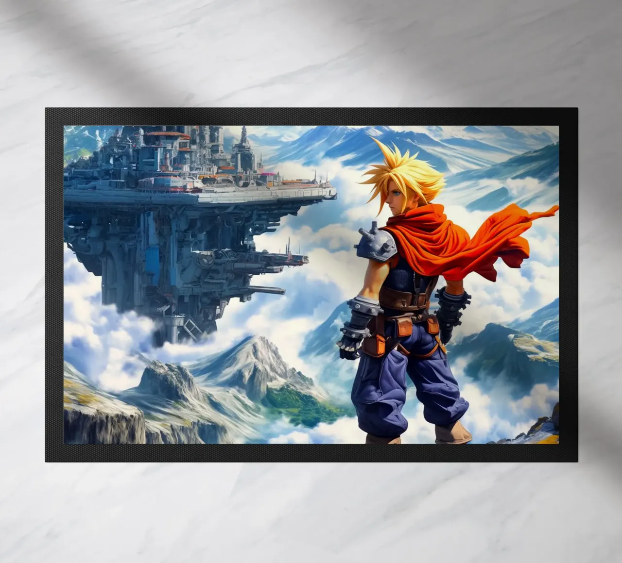 Cloud Strife Final Fantasy VII zerbino da Fleur de Lys