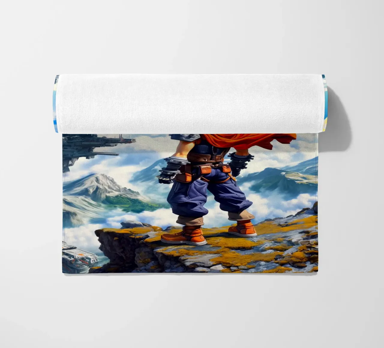 Cloud Strife Final Fantasy VII telo mare da Fleur de Lys