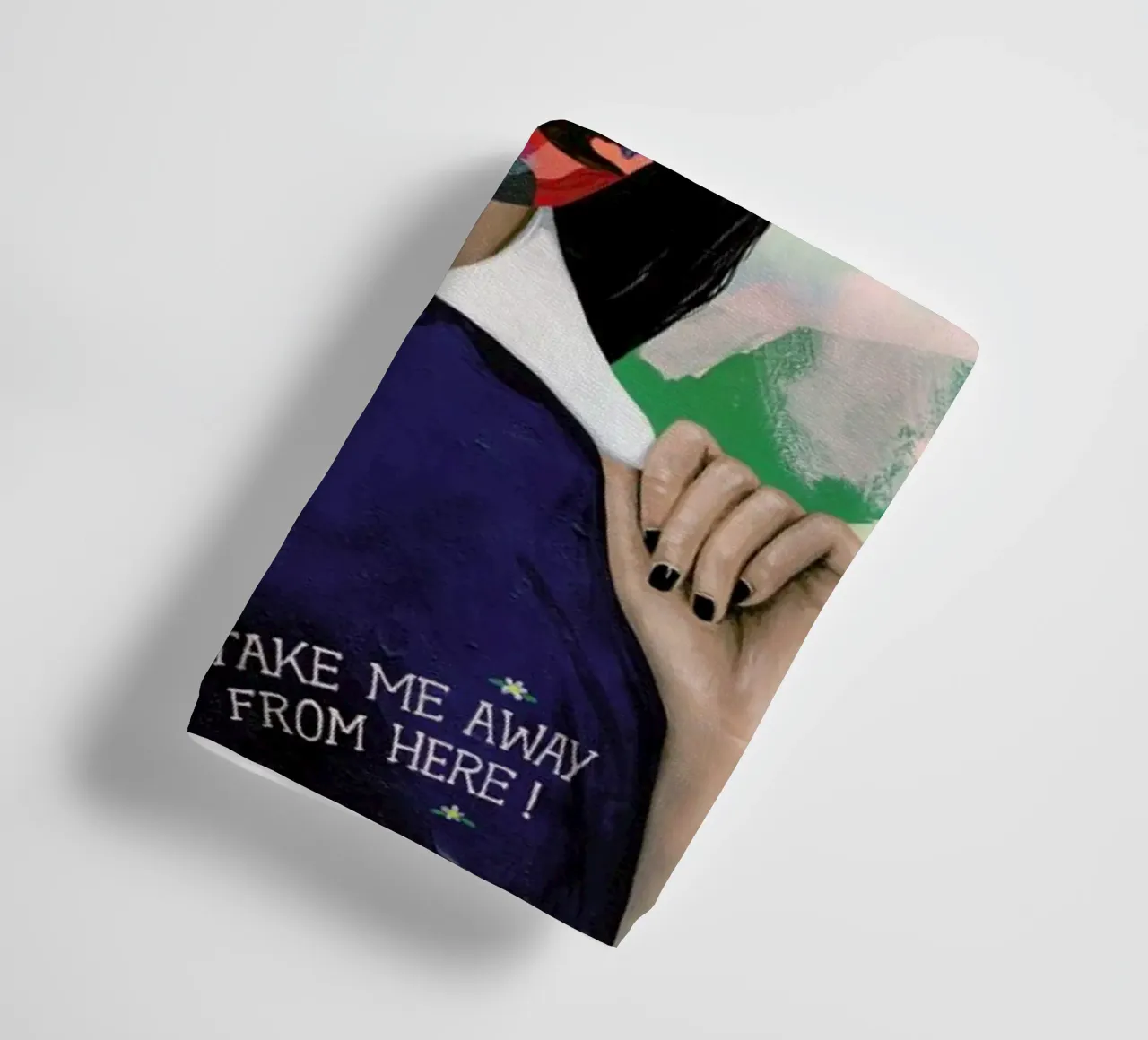 Take Me Away From Here towel by Famous When Dead