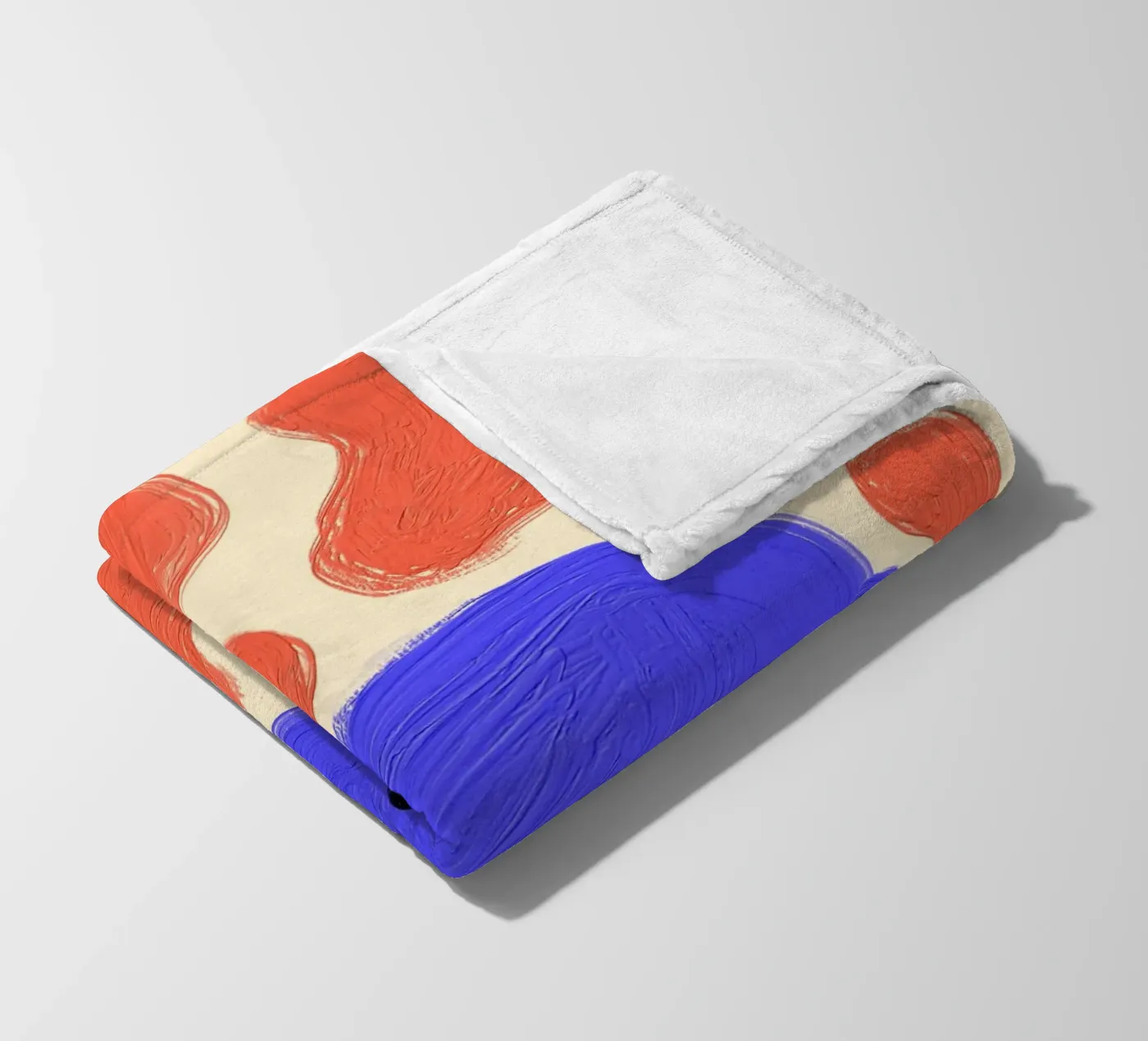 Face fleecedeken van Johannes Lott Illustration