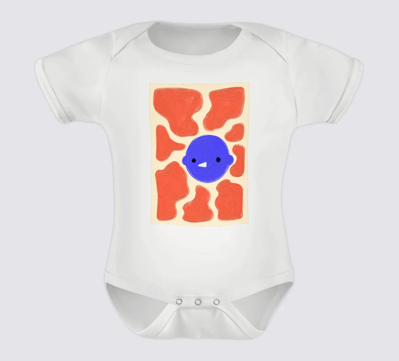 Face body bébé de Johannes Lott Illustration