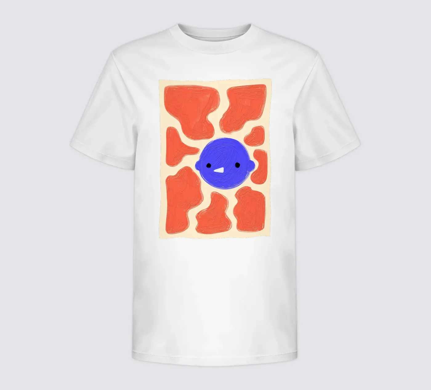 Face t-shirt bambini da Johannes Lott Illustration