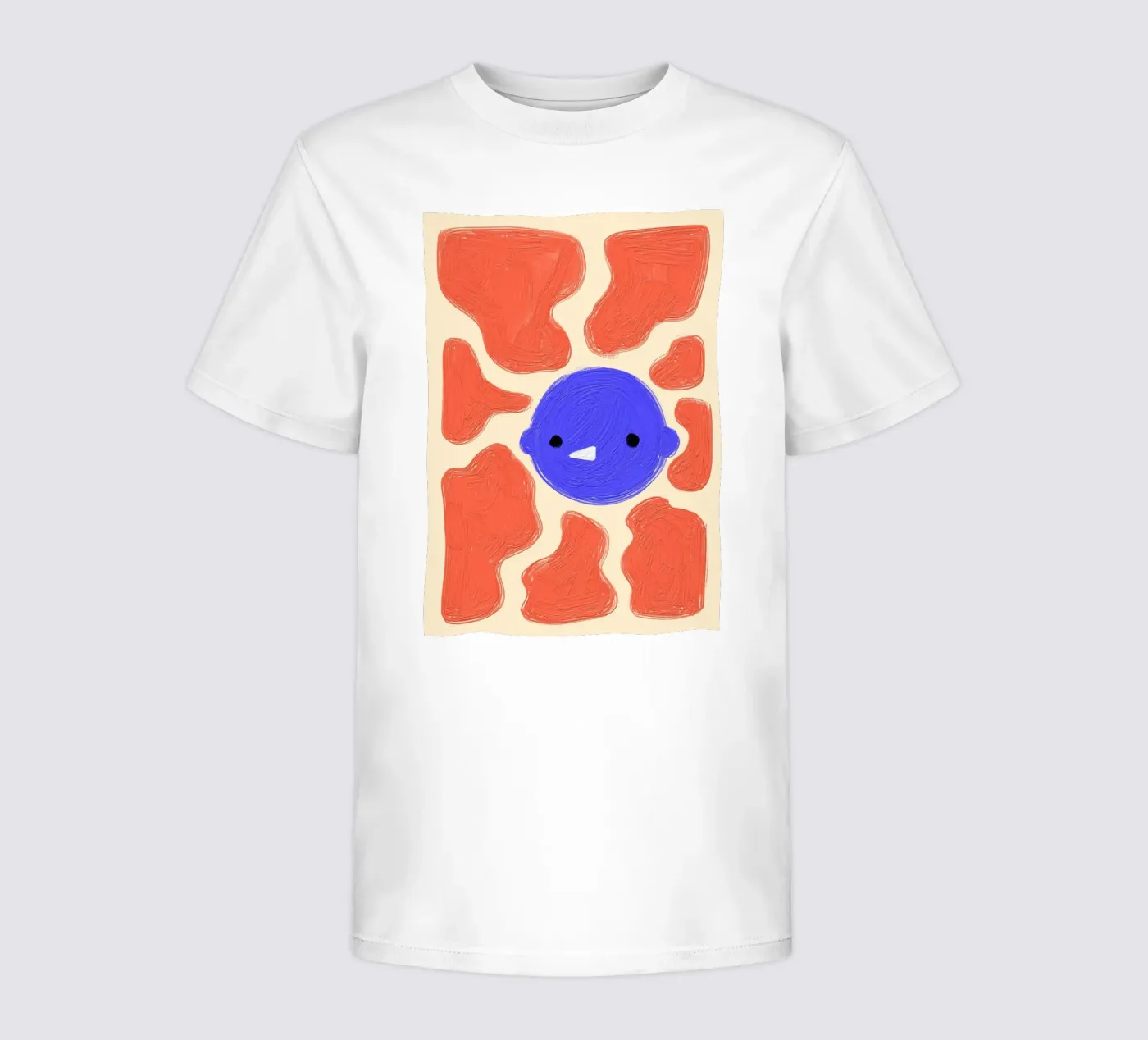 Face t-shirt bambini da Johannes Lott Illustration