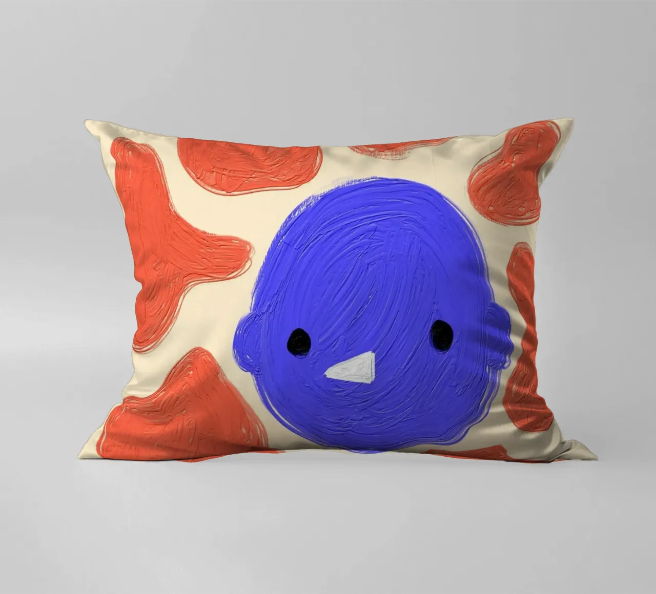 Face cuscino da Johannes Lott Illustration