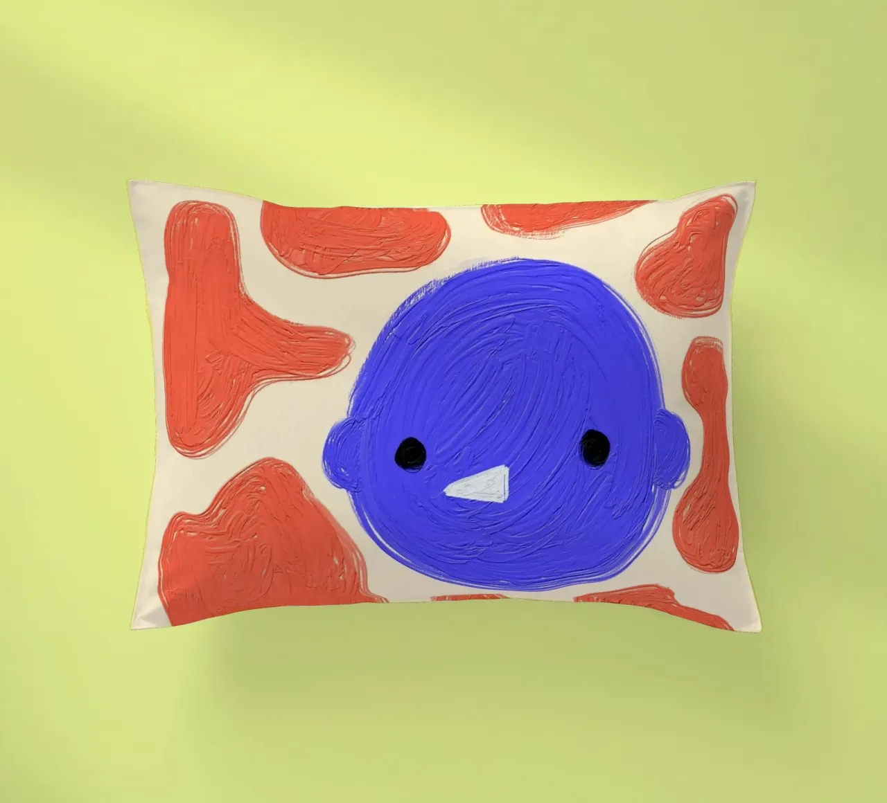 Face cuscino da Johannes Lott Illustration